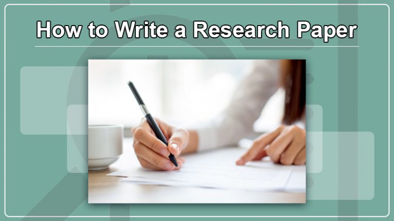 writing research paper guide